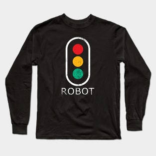 South Africa Traffic Light Robot Long Sleeve T-Shirt